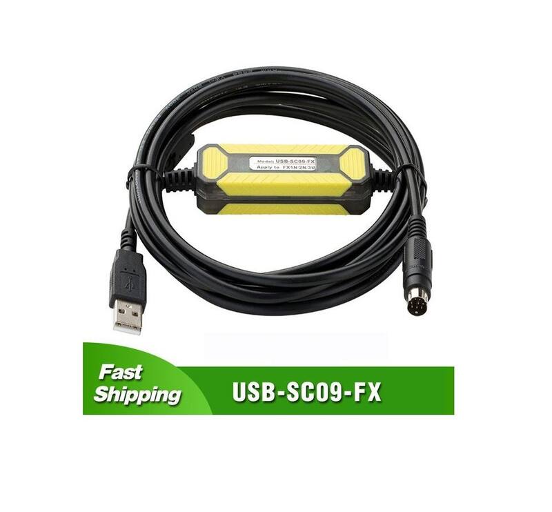 Cabo Programação Clp Mitsubishi Melsec Fx Usb-sc09-fx - AMSAMOTION